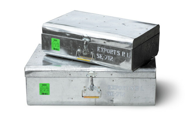 PUEBCO(プエブコ)のスチールトランクの11L/22Lの2個セット 楽天市場】【11L】 STEEL TRUNK / スチール トランクPUEBCO プエブコ