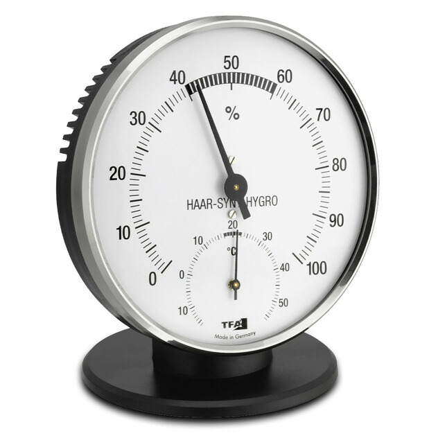 楽天市場】TFA Dostmann / Analoges Thermo-Hygrometer mit Metallring