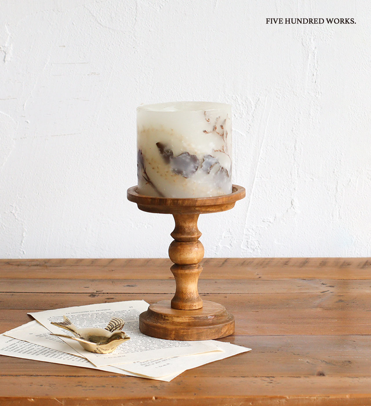 楽天市場】【公式】ナインマーケ パイン キャンドルスタンド Sサイズ