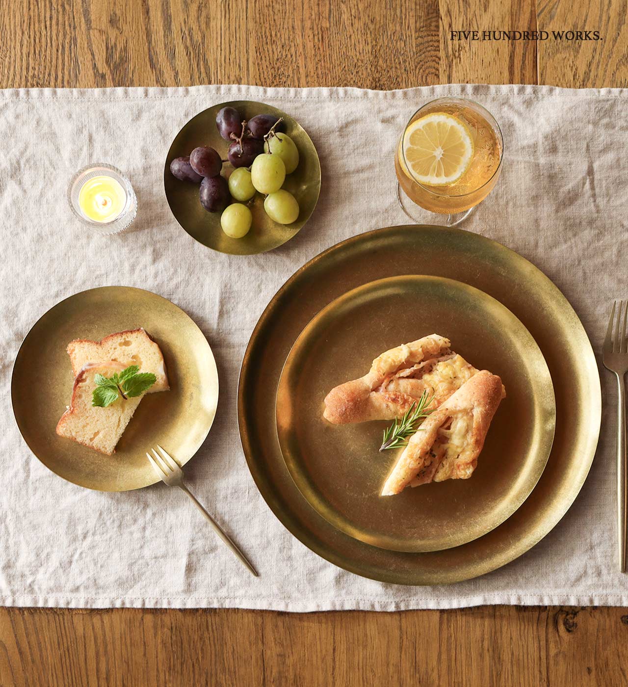 楽天市場】【公式】インブルーム ステンレス ラウンドプレート