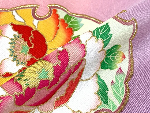 楽天市場】七五三 7歳 女の子用 日本製 正絹 加賀友禅調 ぼかし染め