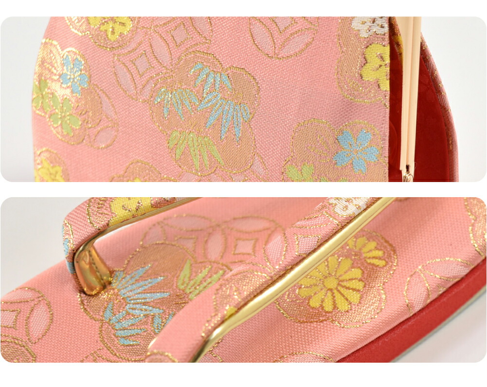 タグ付き 七五三18センチ草履とバッグのセット M 未使用美品本キルク