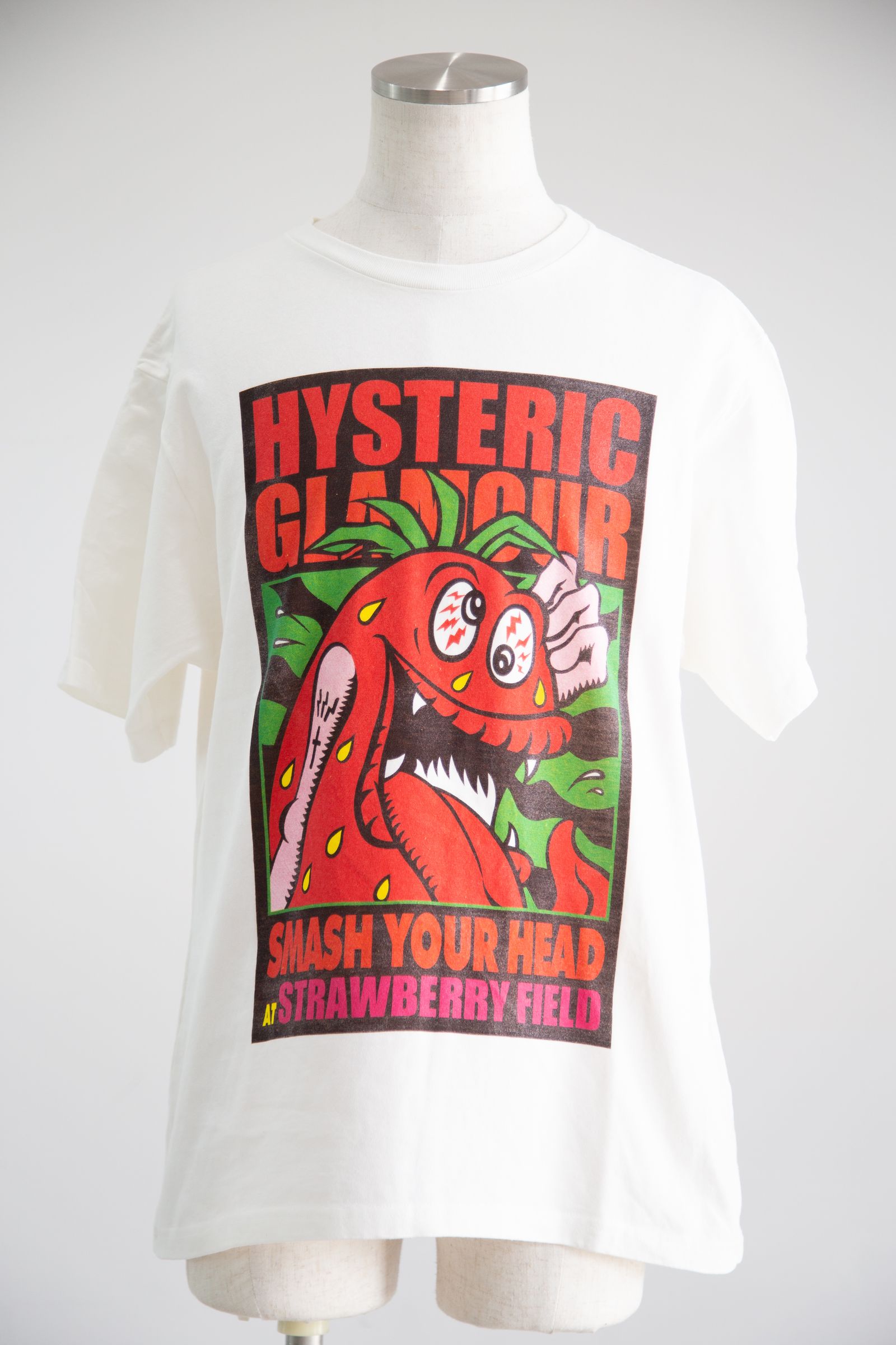 HYSTERIC GLAMOUR - SMASH YOUR HEAD SBM Tシャツ / ブラック | Tempt