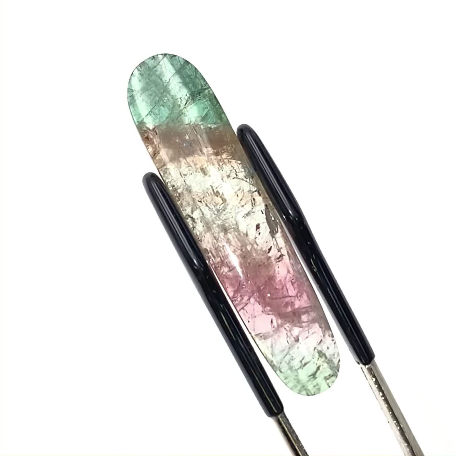 ウォーターメロントルマリンインクォーツ ブラジル産 14.16ct / 38.6x8