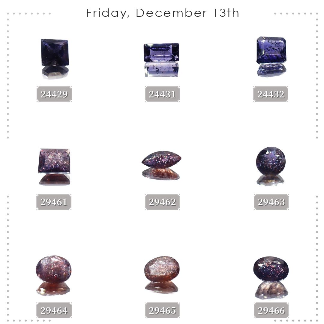 24 12月13日（金） 新着 | アイオライトサンストーン＆ブラッド