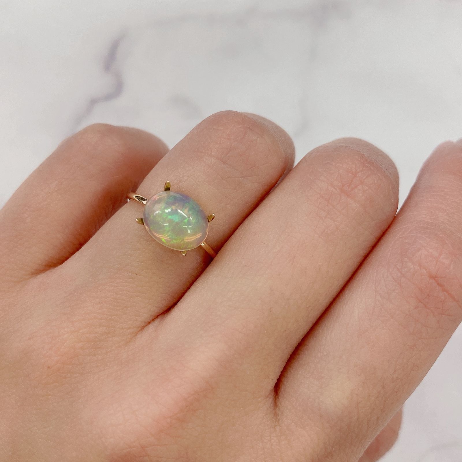 エチオピアオパール(宝石名オパール) エチオピア産 1.76ct 識別済