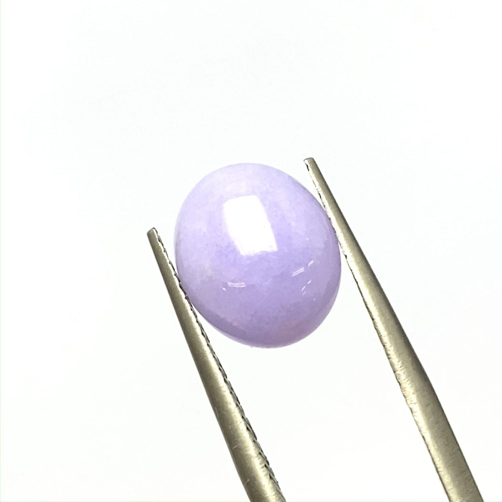 ラベンダー翡翠(宝石名ラベンダー・ジェダイト(翡翠))ビルマ産 ソ付(彩