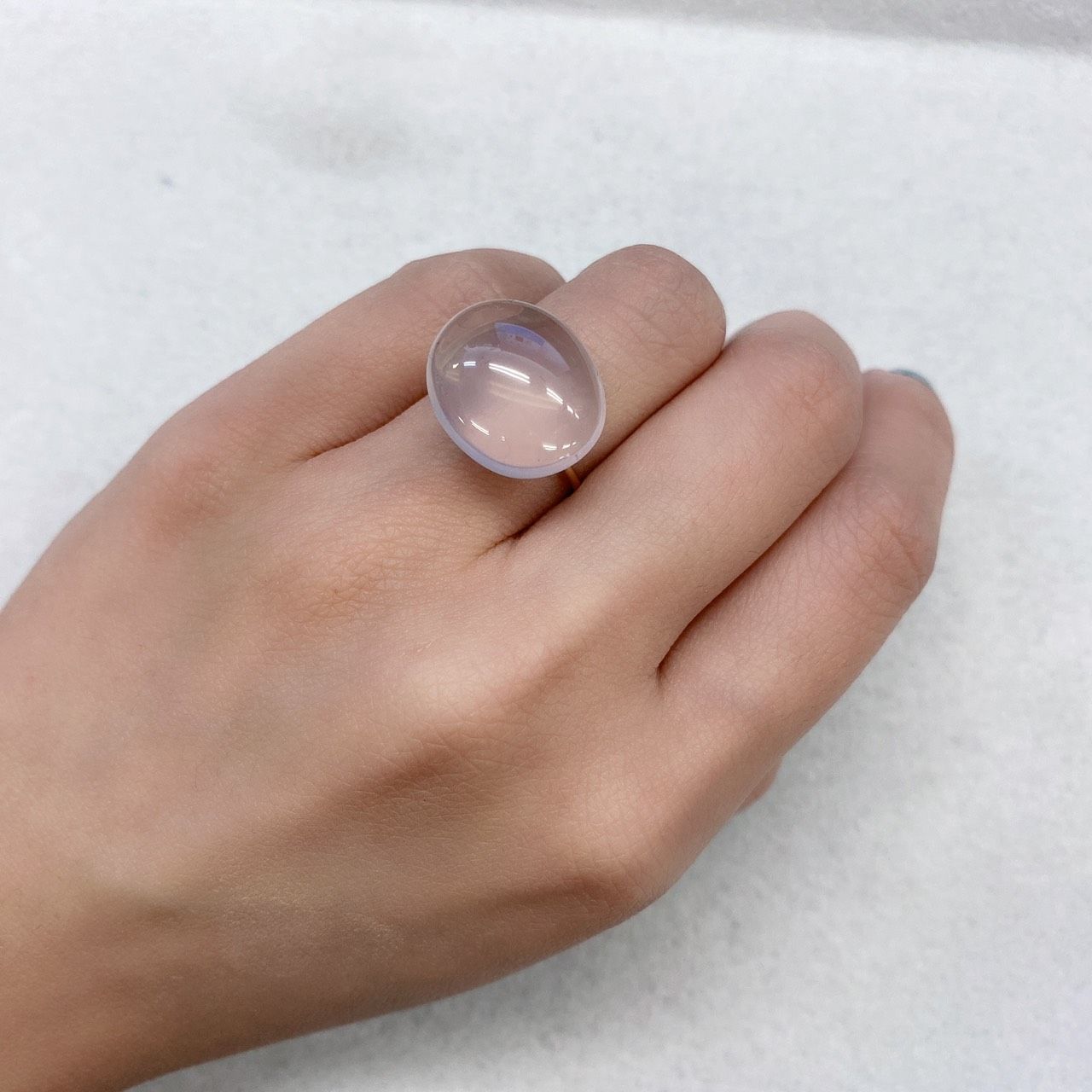 スターローズクォーツ(宝石名スター・ローズ・クォーツ) マダガスカル