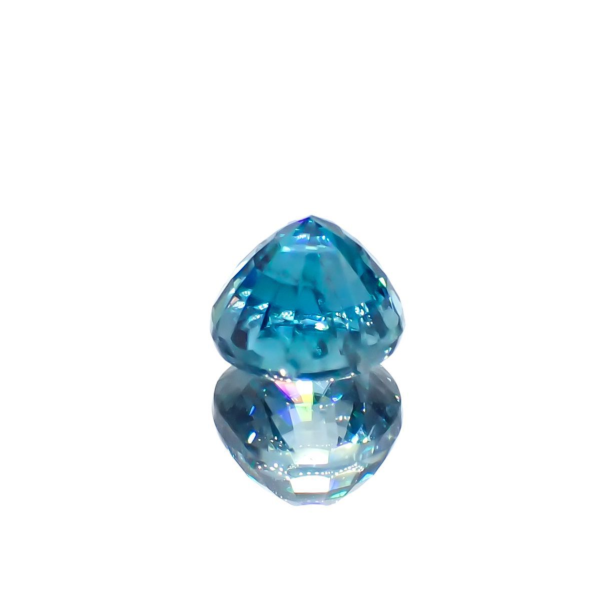 ラタナキリブルージルコン カンボジア産 1.59ct[220917931]5.8x5.7mm