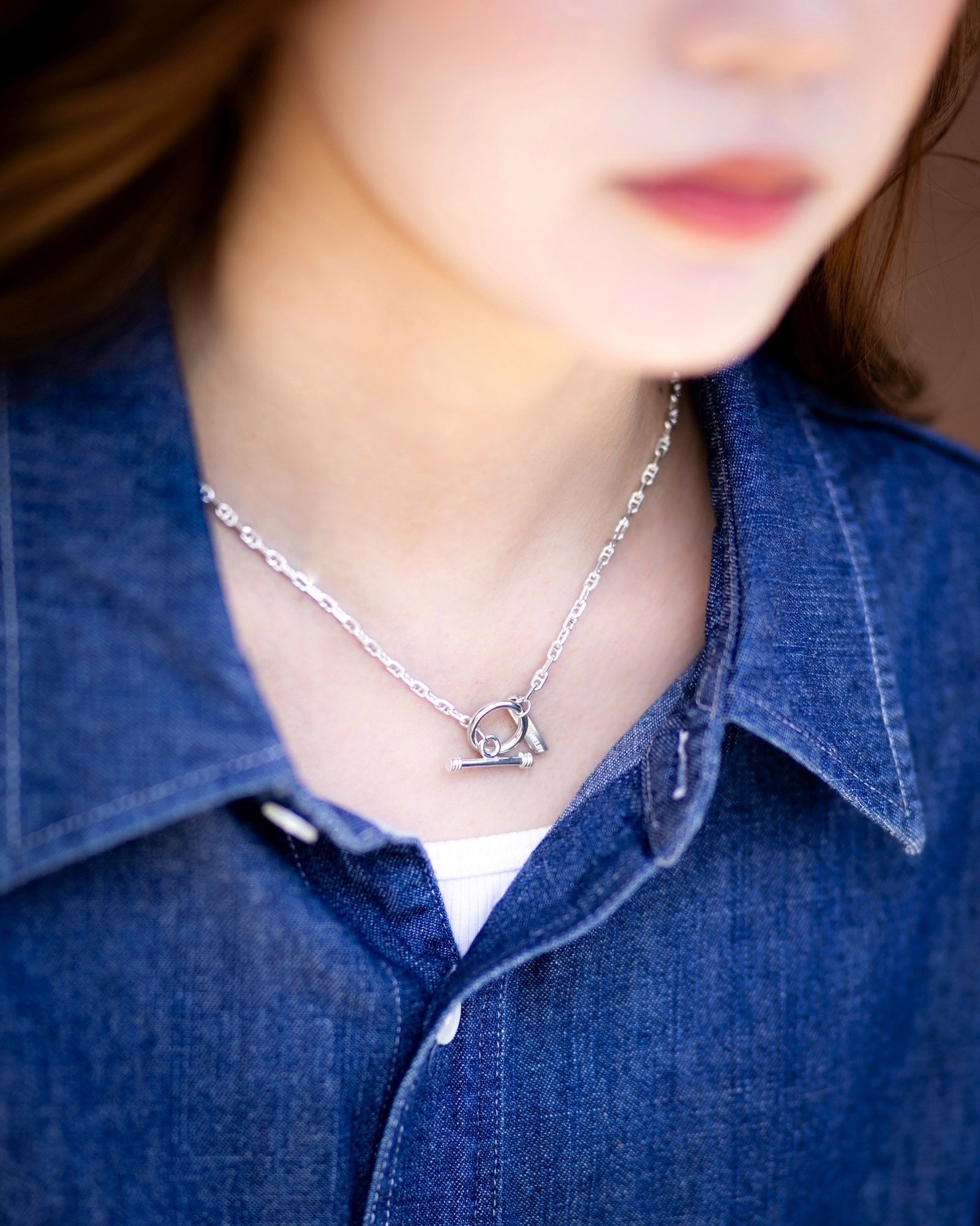 XOLO - XOLO JEWELRY ショロジュエリー / Solid Anchor Link Necklace