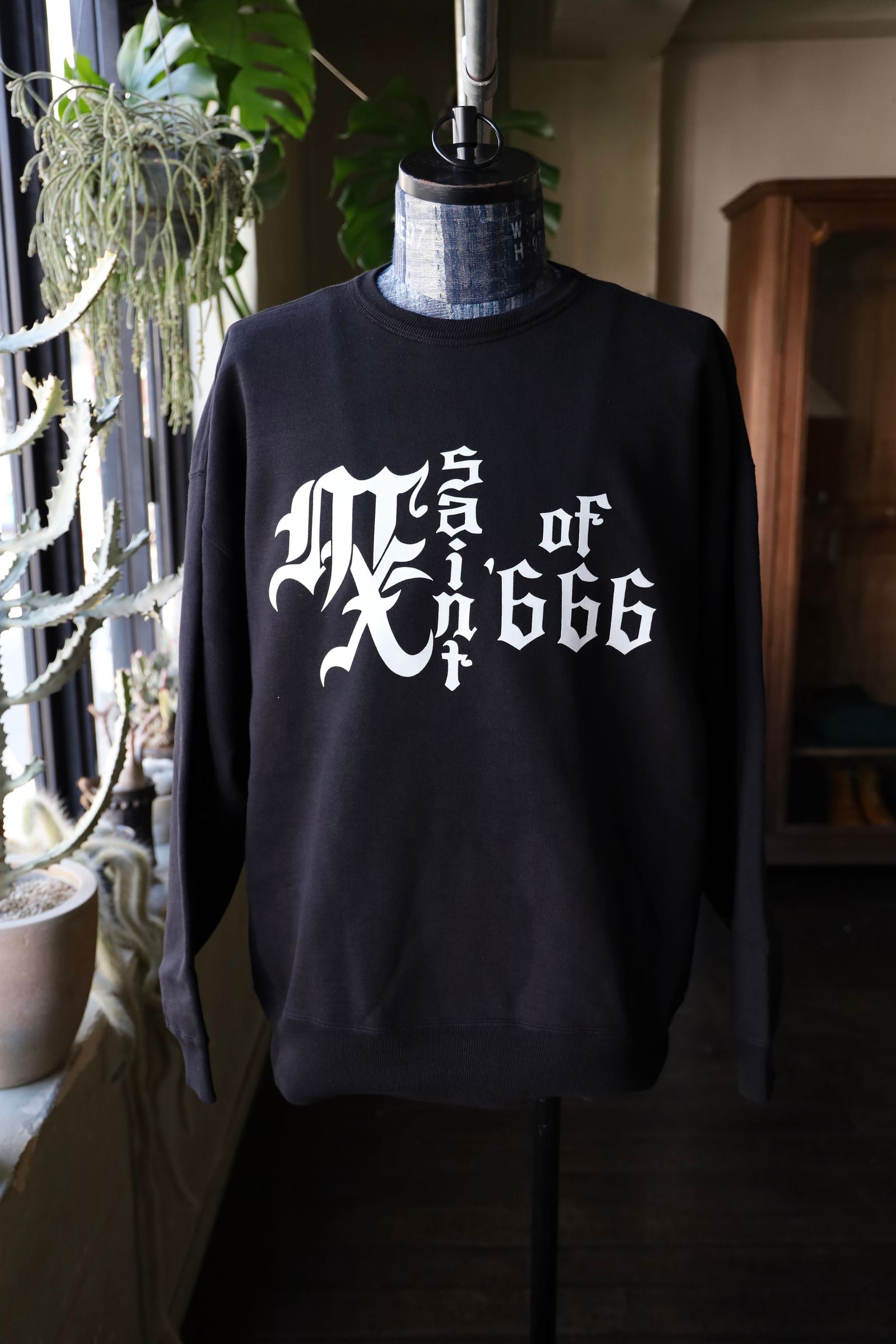 SAINT M×××××× - セントマイケル25SS MX666 CRW-N SWEAT(SM-HR8-0000