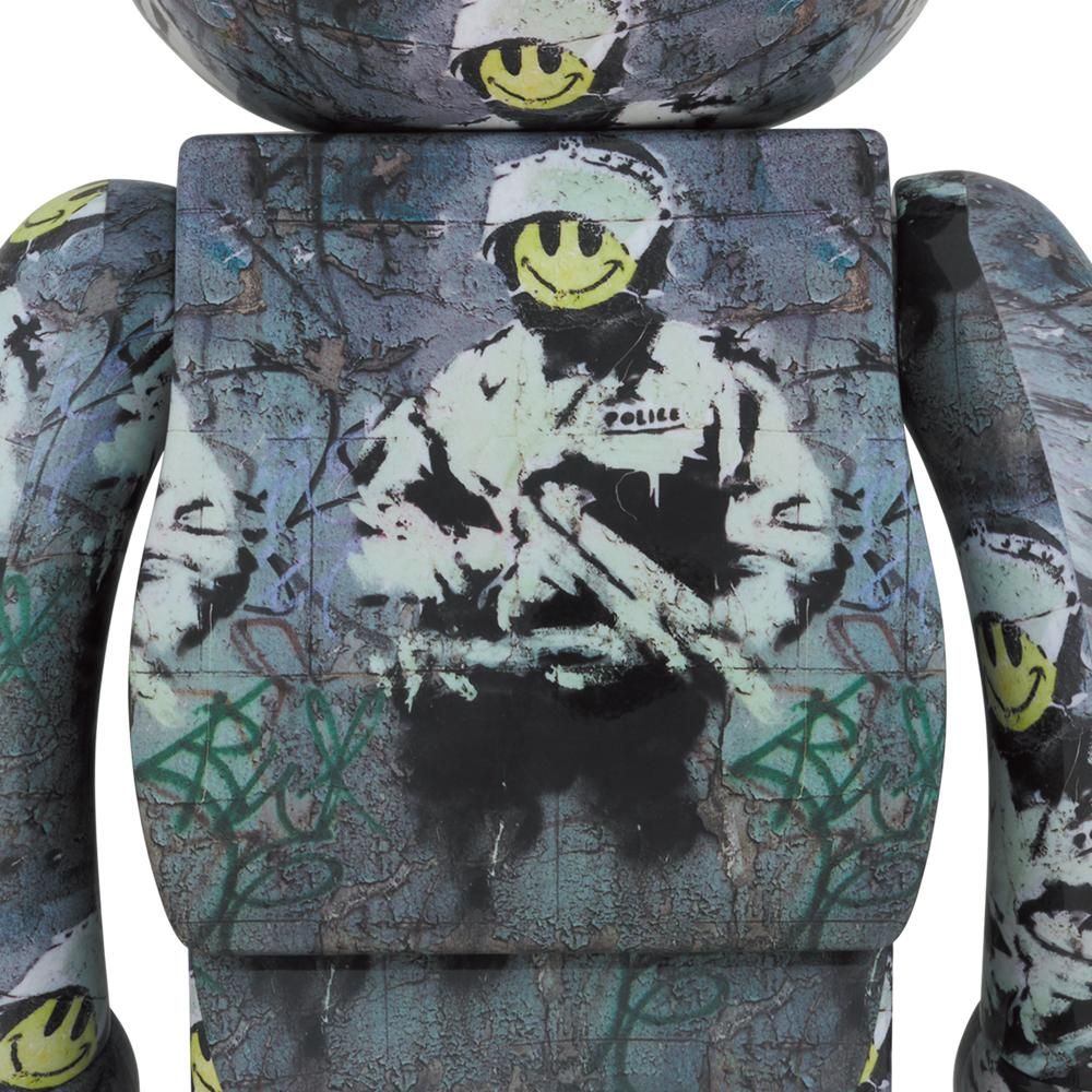 MEDICOM TOY - BE@RBRICK RIOT COP 1000％ | River