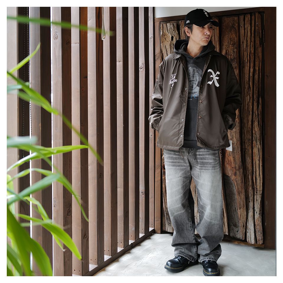 GOD SELECTION XXX - GX-A25-JK-07 COACH JACKET BROWN | River