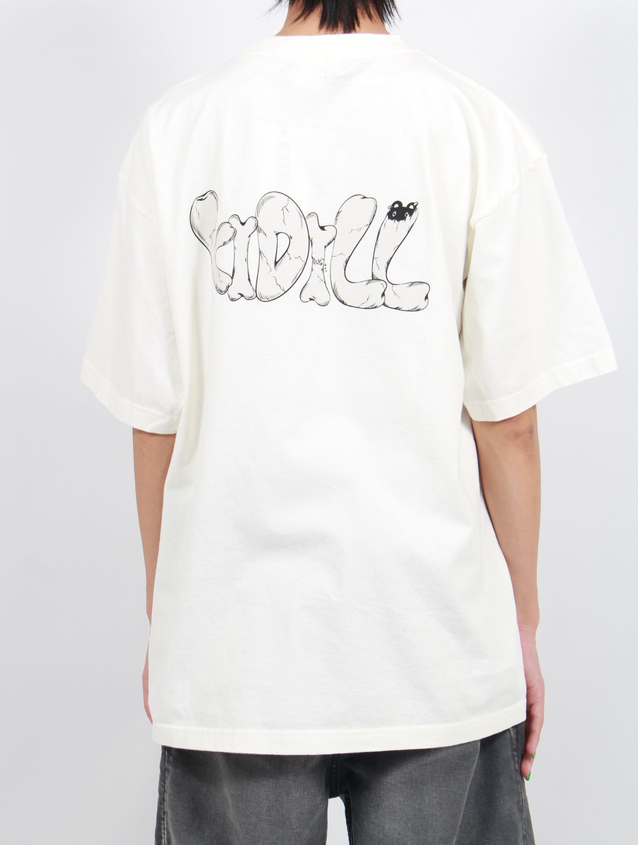 KIDILL - 【25SS】パンク ガール Tシャツ ハード ウォッシュ アート