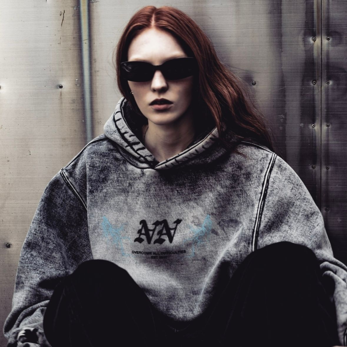 NIL DUE / NIL UN TOKYO - 【残りわずか】Faded Bleach Hoodie