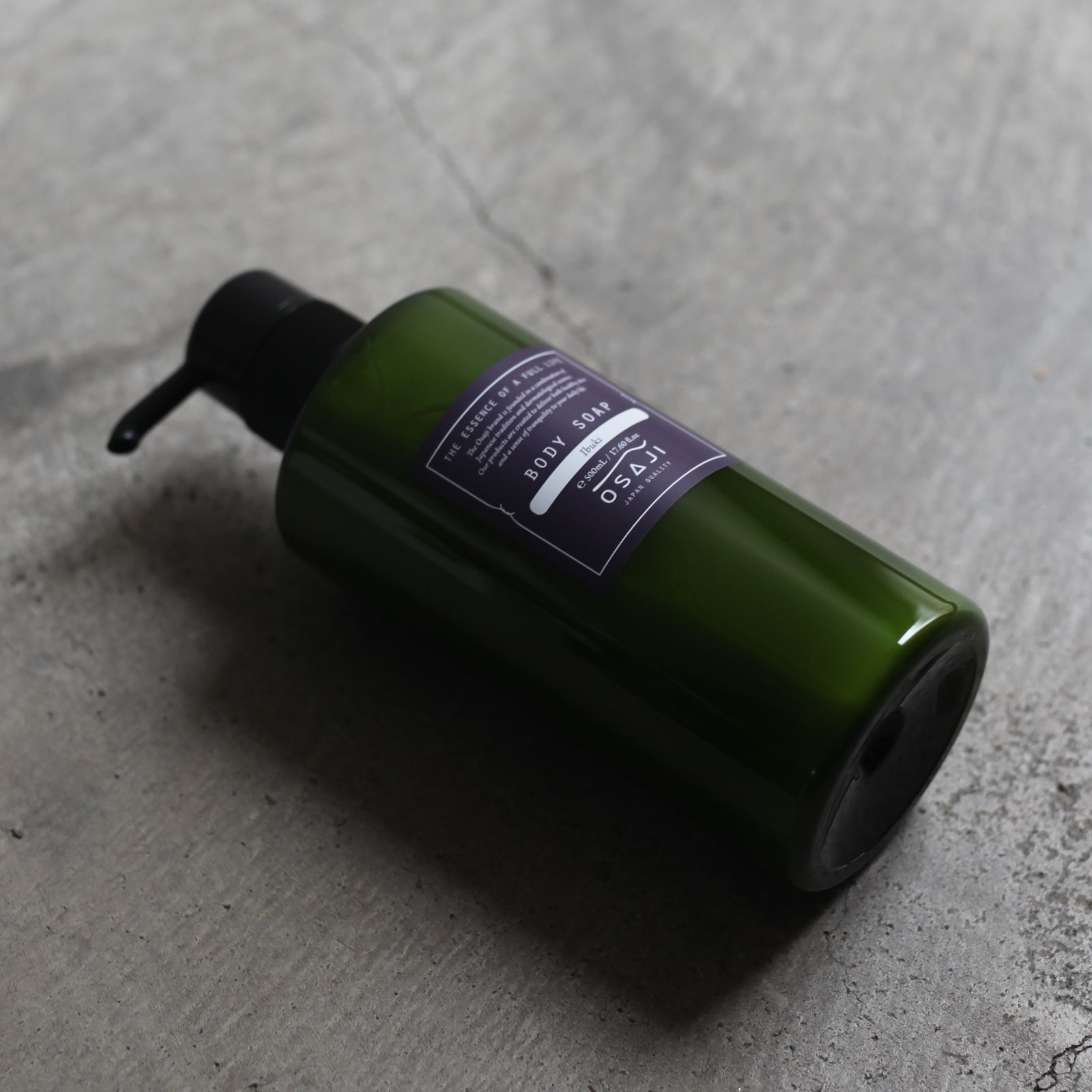 オサジ OSAJI ボディソープ 店頭完売品 イブキ 500ml ファッション 3本