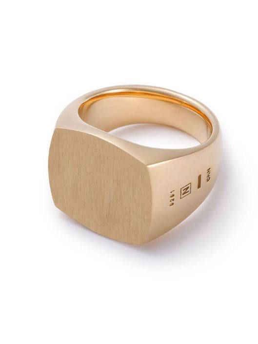 NIL DUE / NIL UN TOKYO - スクエアリング - CARVED SEAL RING PIERCE