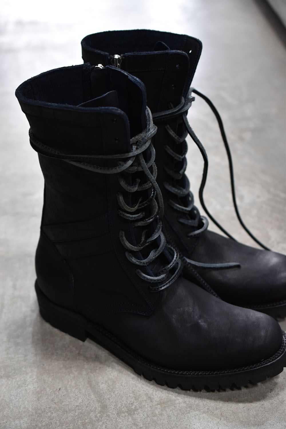 ISAMU KATAYAMA BACKLASH - Double Shoulder Combat Boots