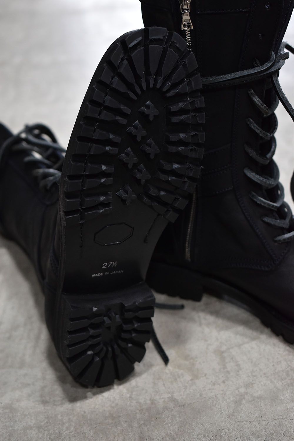 ISAMU KATAYAMA BACKLASH - Double Shoulder Combat Boots