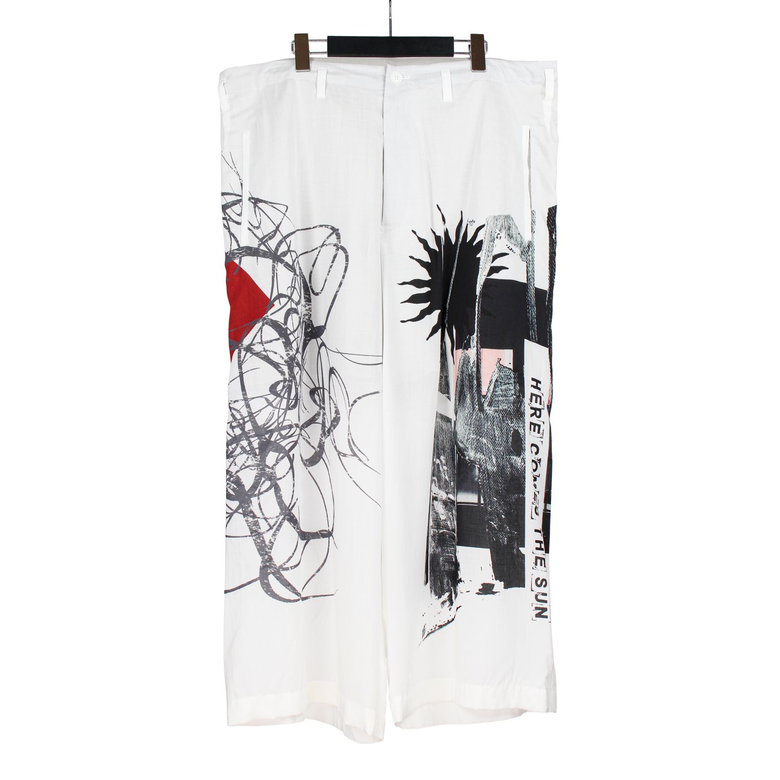 yohji yamamoto - pour homme | 太陽シカク柄P (メンズ) / プリント