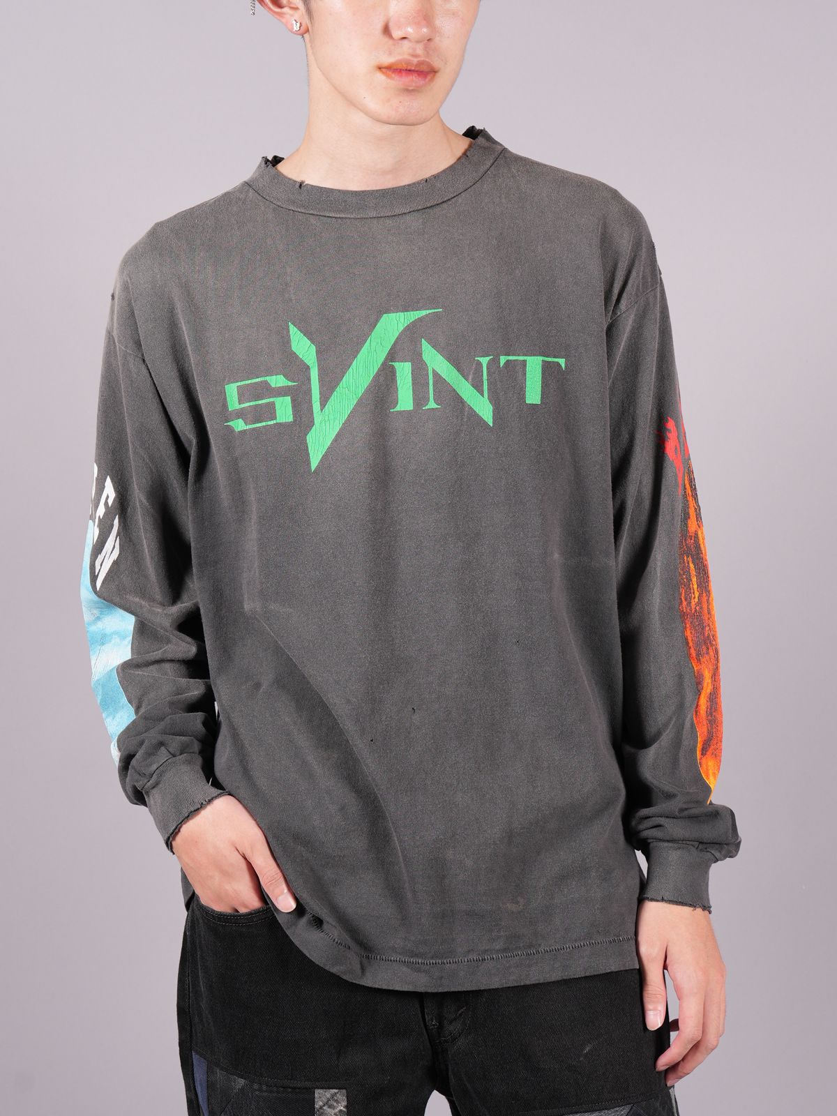 SAINT M×××××× - 【ラスト1点】【限定品】 SM-A22-0000-077 / VL_LS