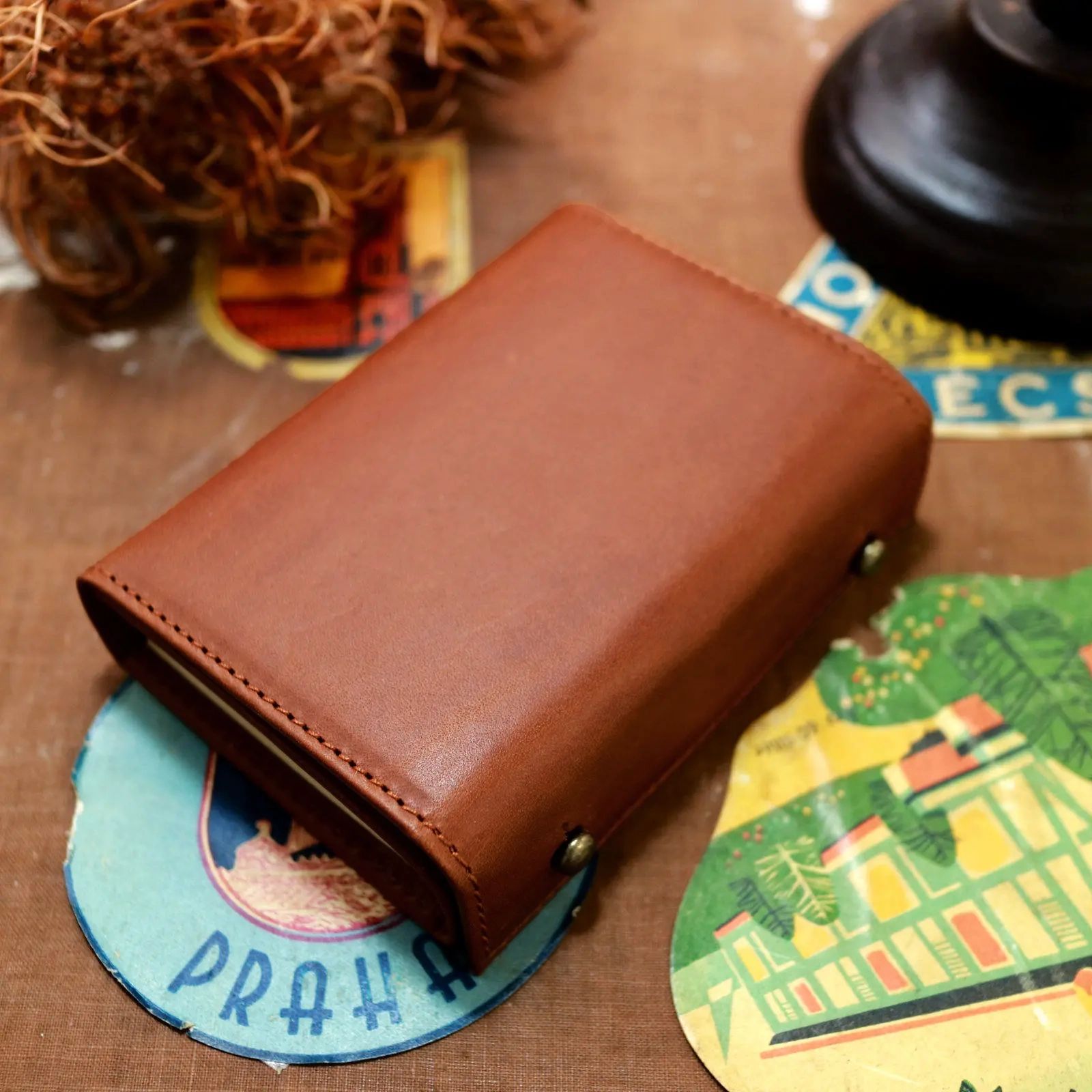 m+ - 【送料無料対象外】「millefoglie II P25」ミニ財布 グリージョ