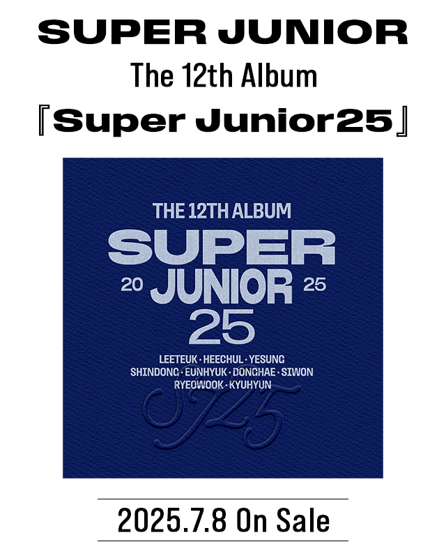 SUPER JUNIOR The 12th Album『Super Junior25』