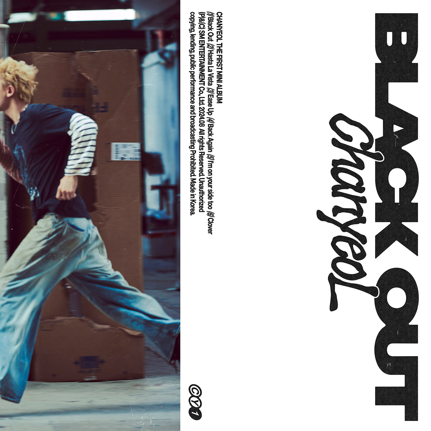 2024.8.28 On Sale CHANYEOL The 1st Mini Album 「Black Out」｜mu-mo