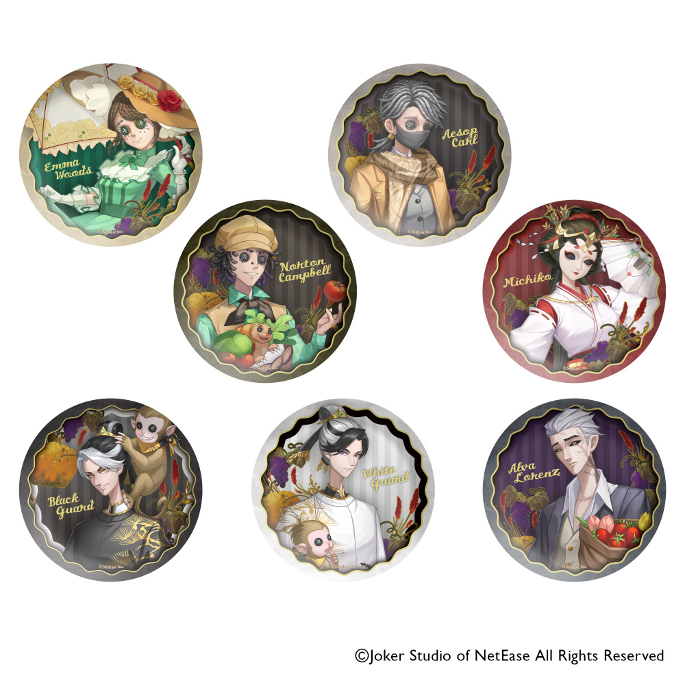 第五人格 血の女王 マリー 缶バッジ レア 箔 第五人格 血の女王 マリー