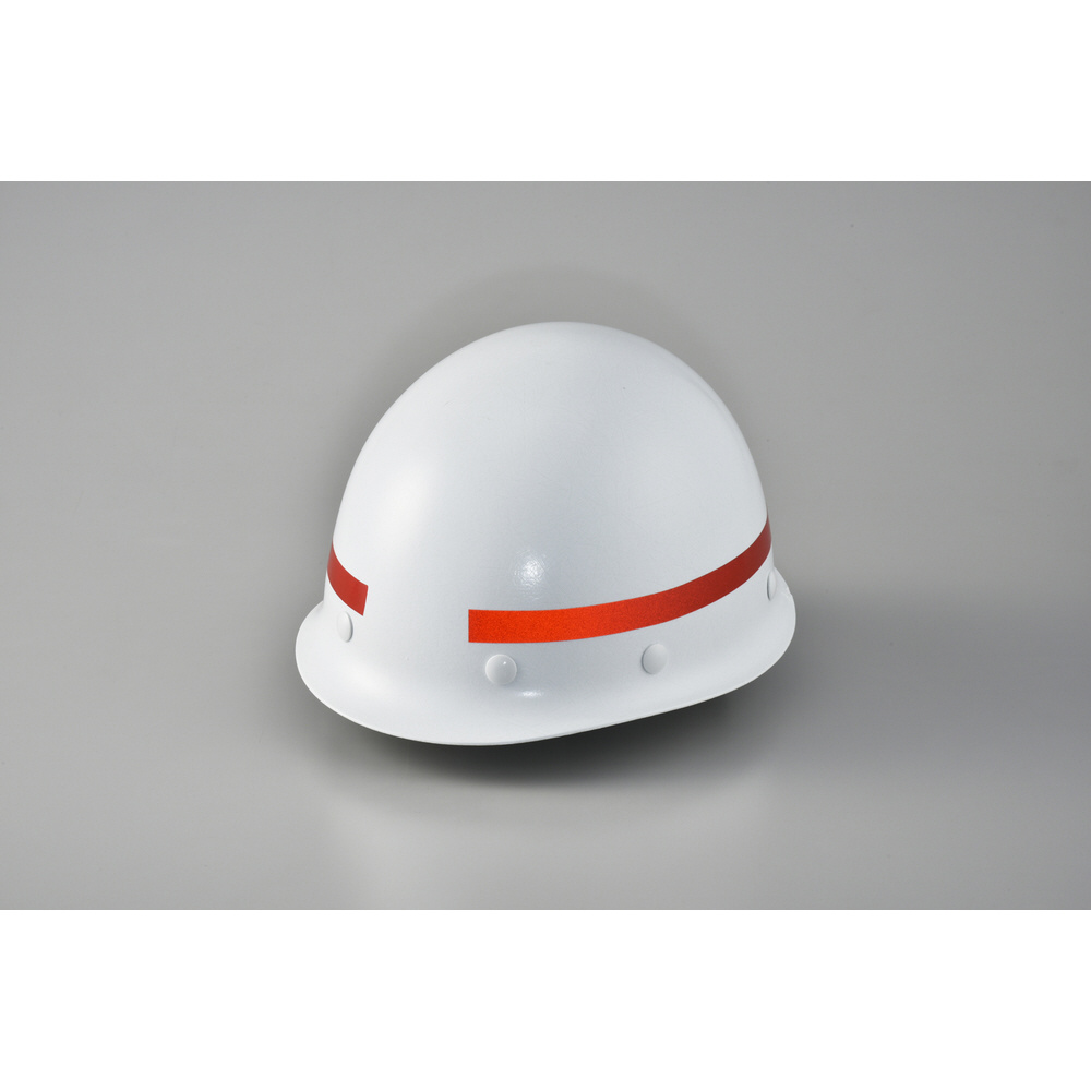 緑十字 ヘルメット用ラインテープ（反射） 赤 15mm幅×700mm 10本組