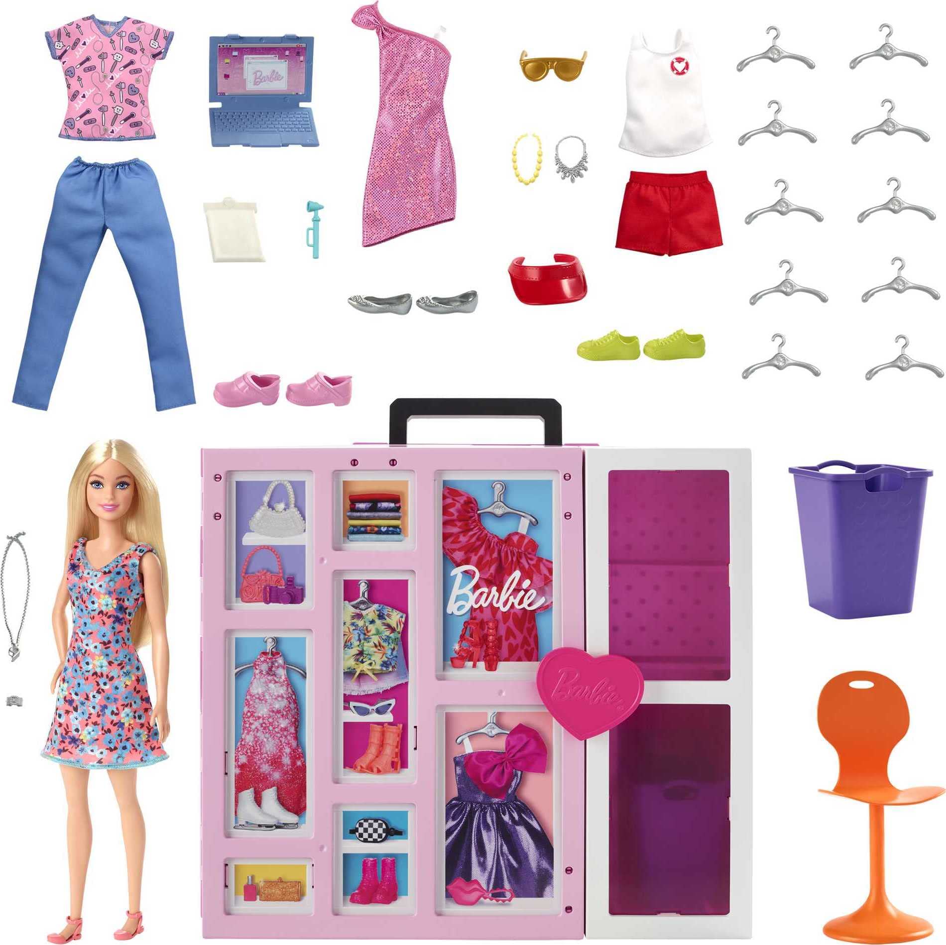 Mattel Barbie HGX57 Dream Closet A 2-story room for 3 years+ Doll