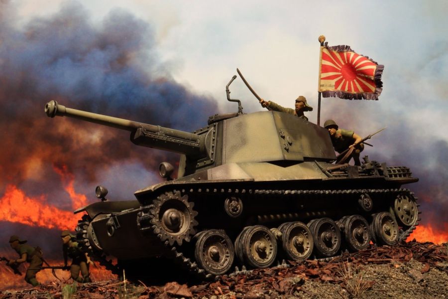 三式中戦車 チヌ ファインモールド 1/35 | CosBearさんの作品