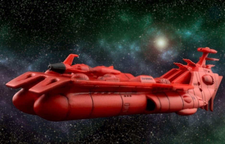 宇宙戦艦ヤマト 旧メカコレクション デスラー戦闘空母 完成 | ヤマト