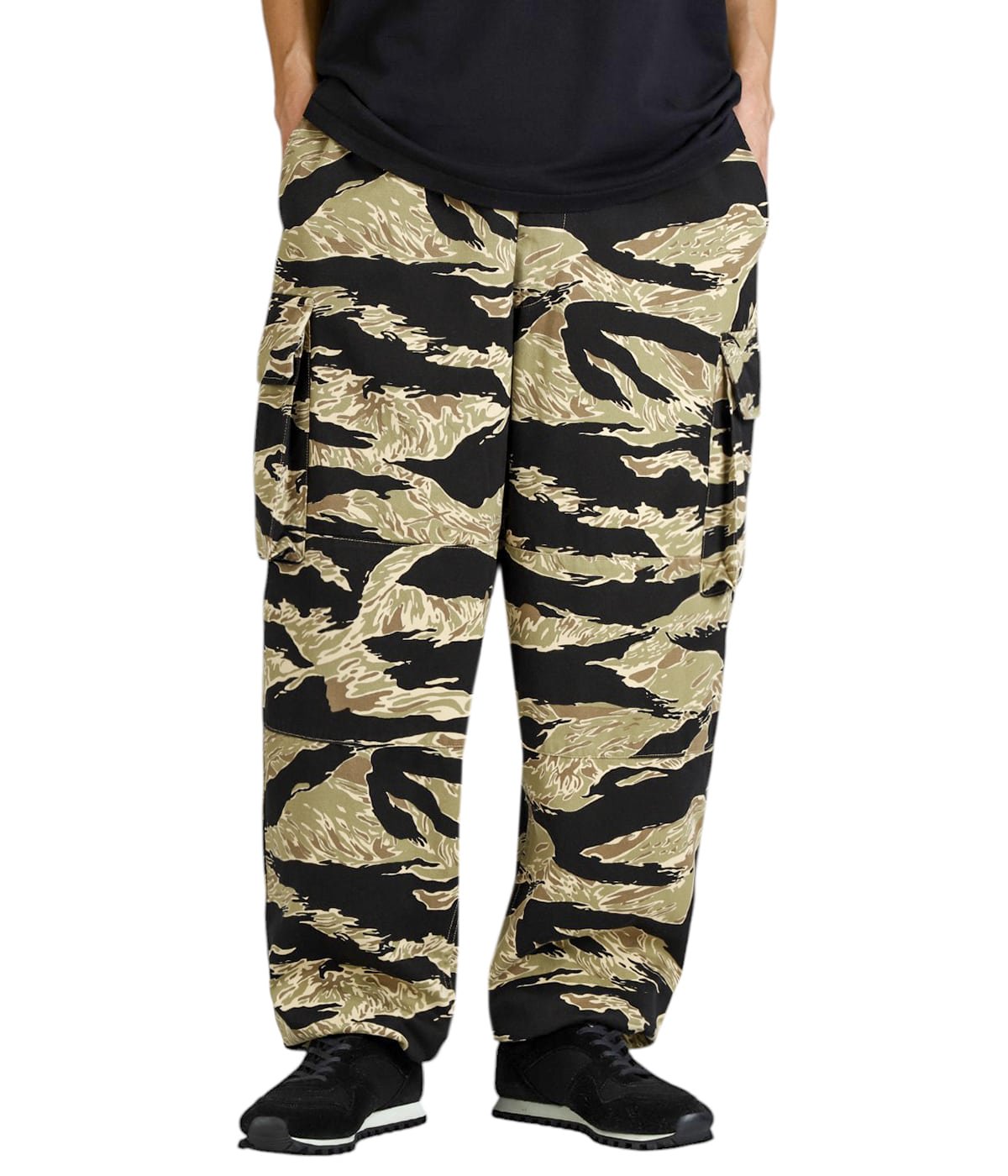 TIGER PATTERN EASY CARGO PANTS | GOLD(ゴールド) / パンツ カーゴ