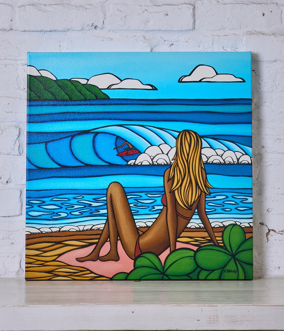 Giclee 20 x 20 SUMMER VACATION SN #2 | Heather Brown(ヘザー