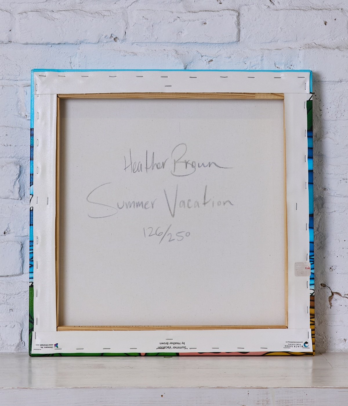 Giclee 20 x 20 SUMMER VACATION SN #2 | Heather Brown(ヘザー