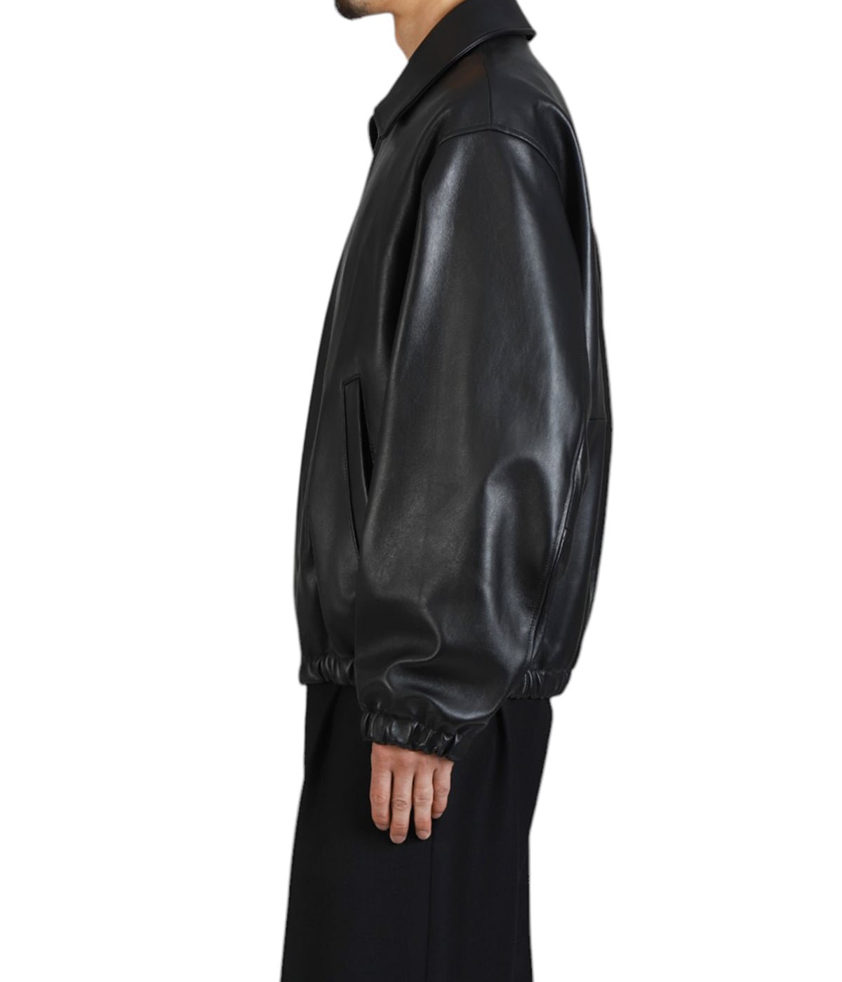 LEATHER ZIP SHORT JACKET | ssstein(シュタイン) / アウター レザー