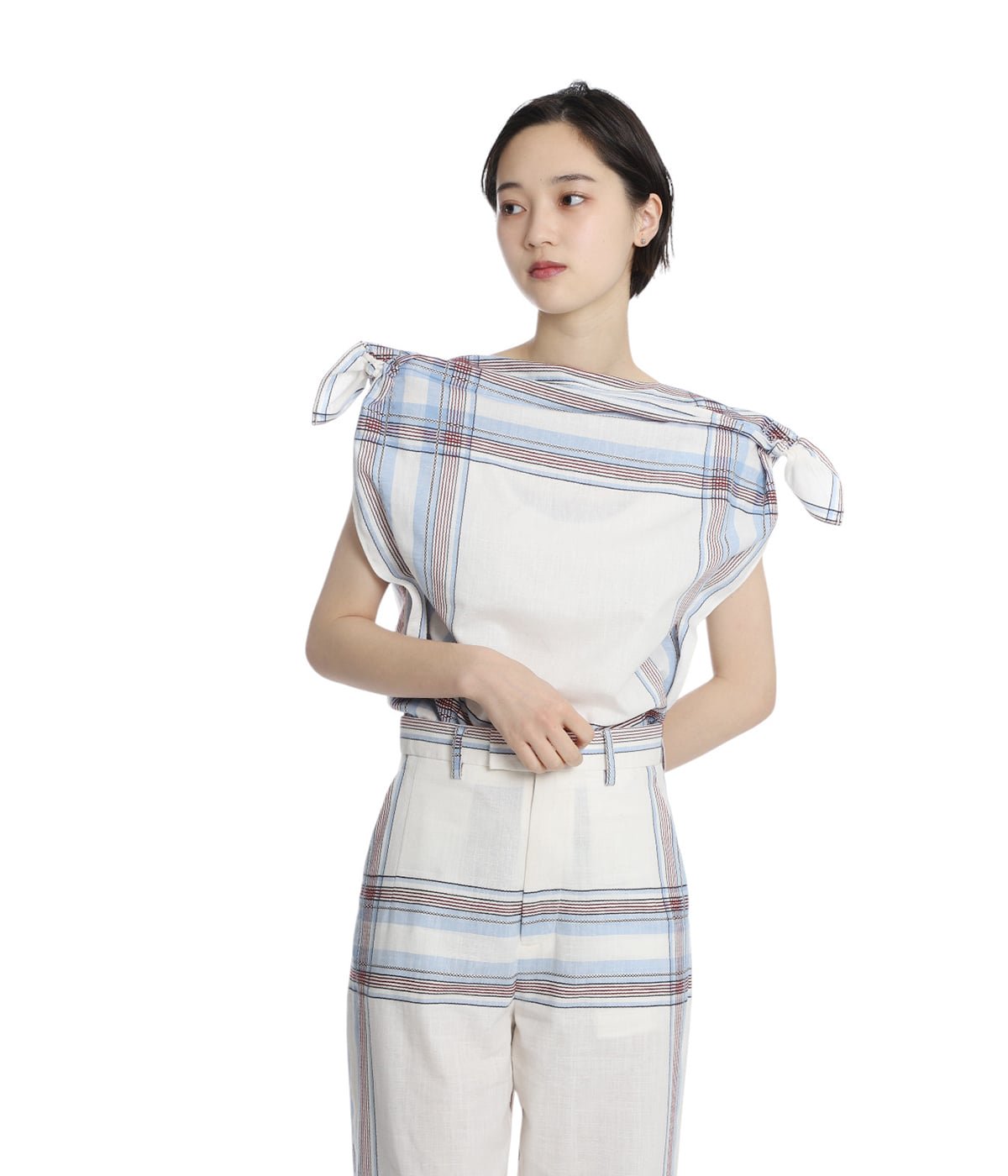 レディース】HANDKERCHIEF PULLOVER TOP | FUMIKA_UCHIDA(フミカ