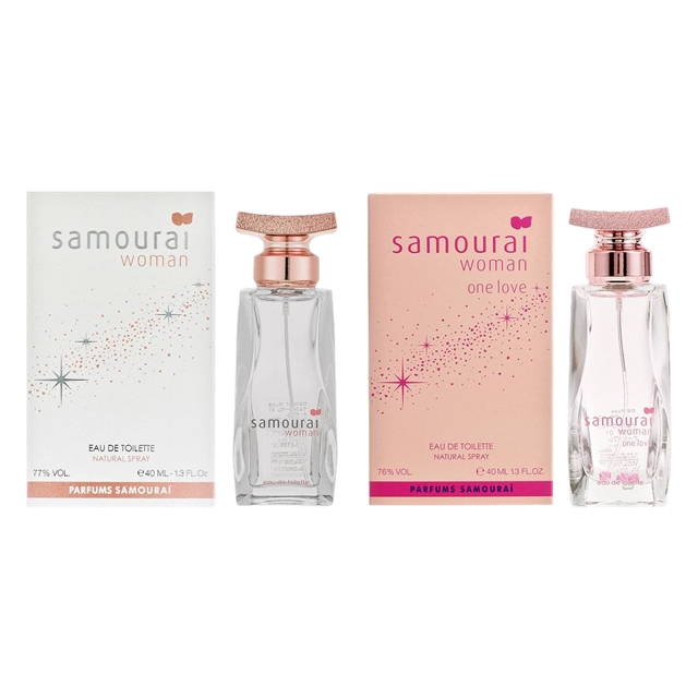 サムライ ウーマン オードトワレ 2点セット 40mlx2 01 NEW+ワンラブ01