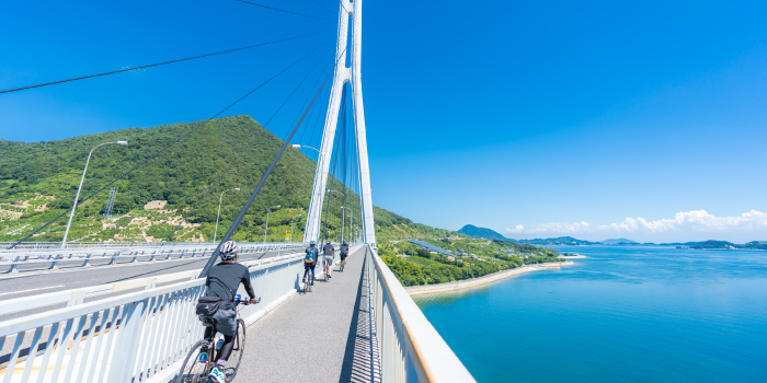 世界有数の絶景ロード「瀬戸内しまなみ海道」。島々を巡るおすすめ