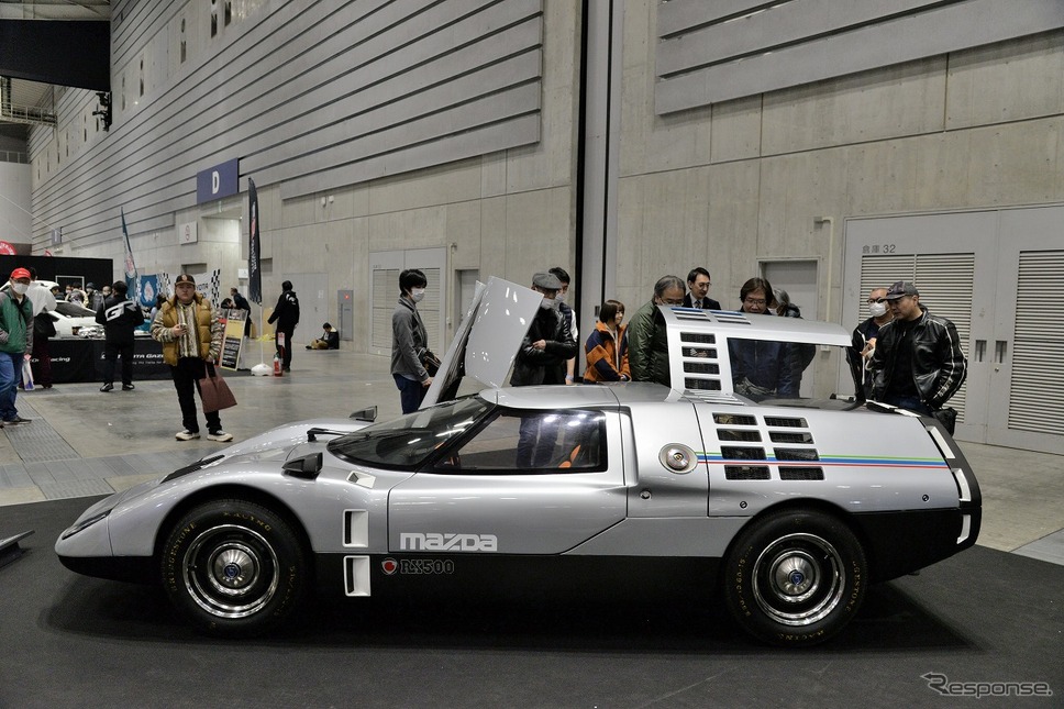 幻のマツダRX500と、プロトタイプの実験車コスモスポーツ