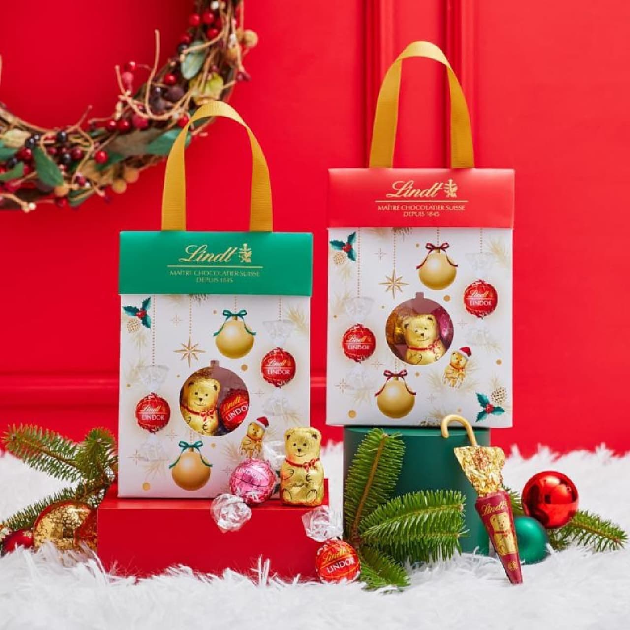 リンツの2024年クリスマスチョコレートギフト特集！冬限定フレーバーが