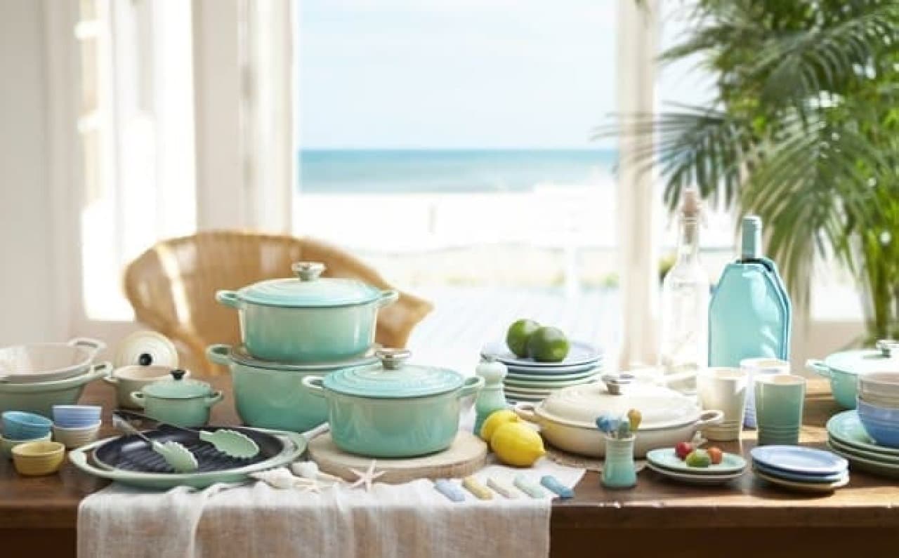 南国の海みたいな「ル・クルーゼ」限定コレクション--新色「クール