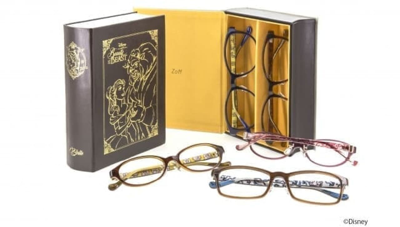 Zoffから「美女と野獣」の限定メガネ--ベル気分になれるエレガントな
