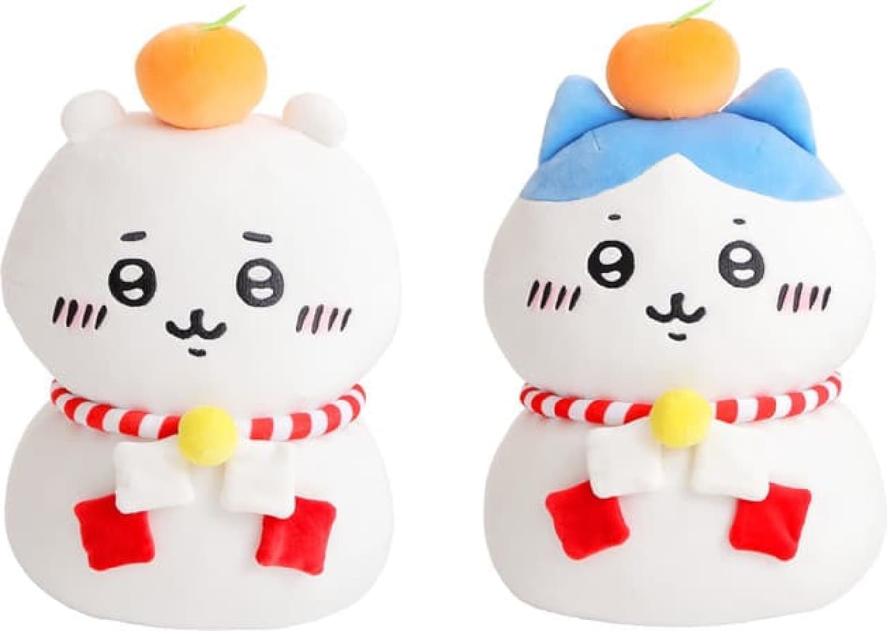 郵便局ちいかわグッズ登場 -- 年賀はがき・おもちもちもち ぬいぐるみ