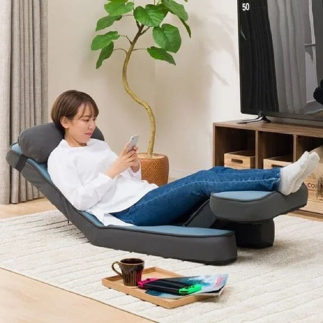 ニトリネット「ゲーミング座椅子」新6色！14段階リクライニング