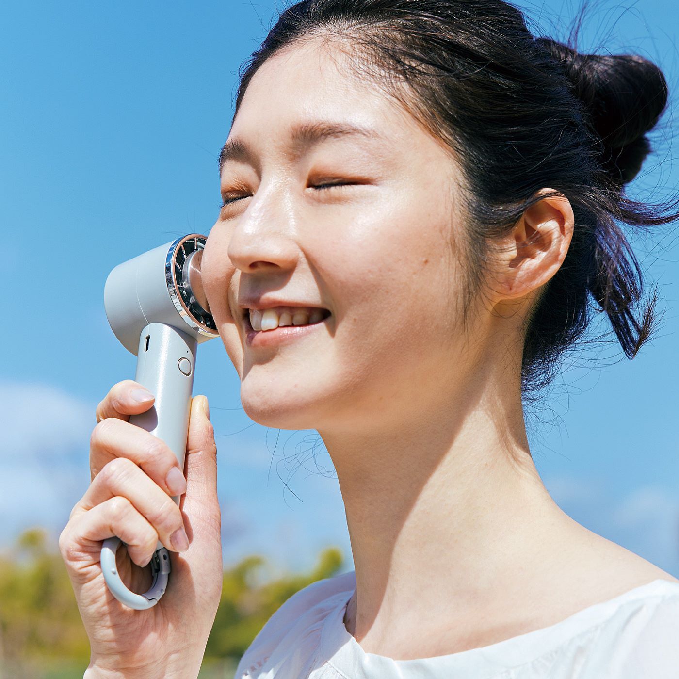 UP.de ネッククーラーカバーにもなる 肌側接触冷感＆UVカットスカーフ