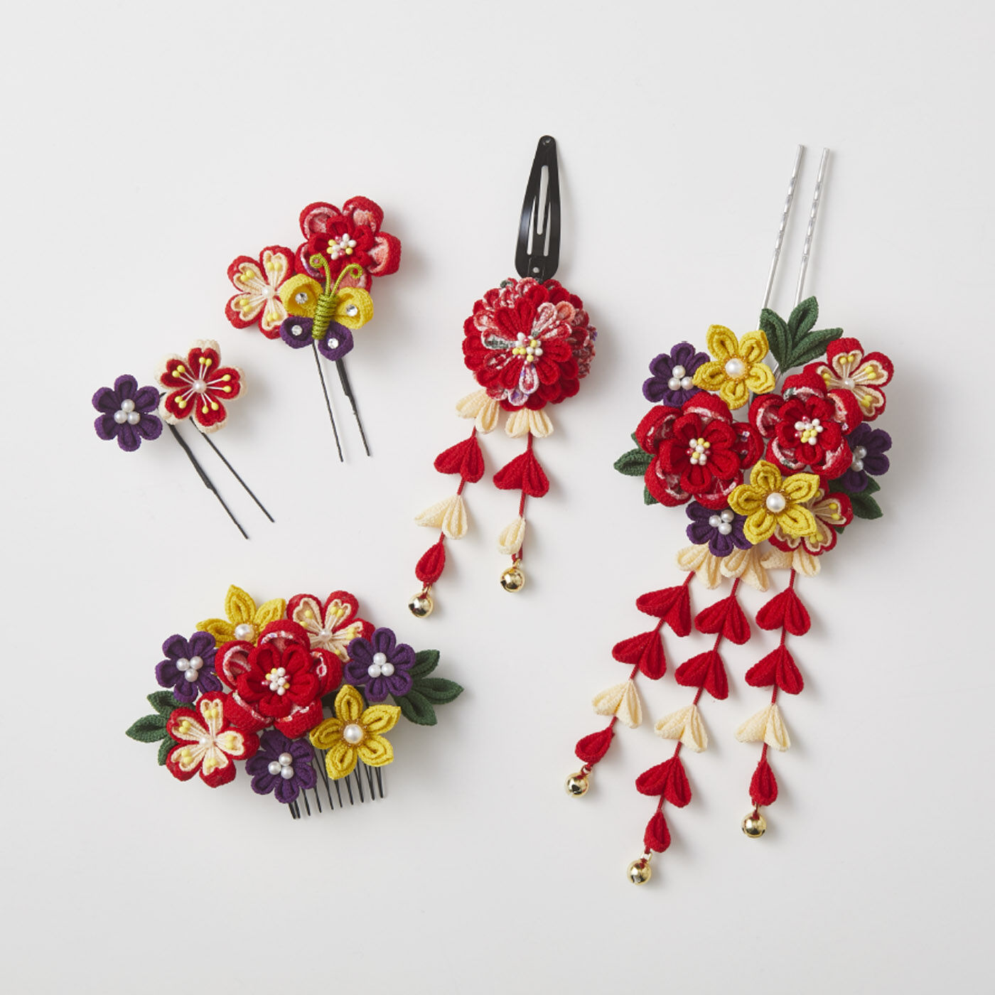 思い出の1ページを彩る つまみ細工の髪飾りの会〈紅都〉｜Couturier