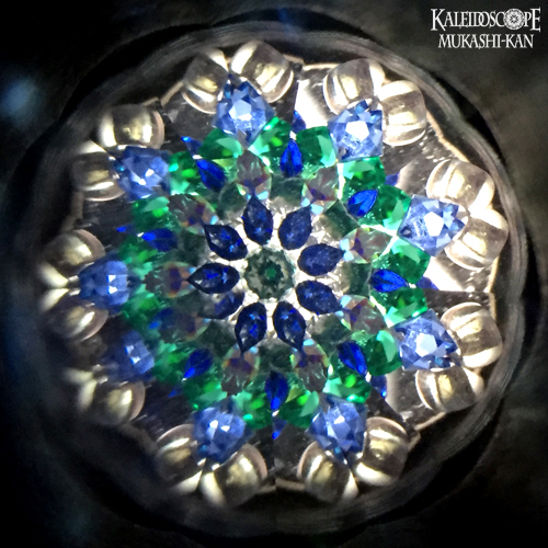 シルバー万華鏡]モルフォ蝶・ミニカレイドスコープ：hajime-s