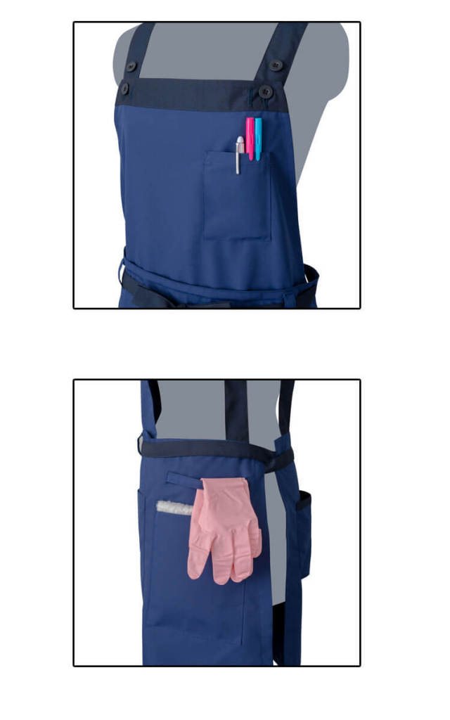 園芸 飲食 保育 清掃 介護 制服 FOLK フォーク ジアスクラブ エプロン